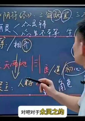 《阴符经》到底在讲什么，教学视频72集💰5