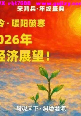 宋鸿兵2025年终盛典视频【冬行春令·暖阳破寒：2026年全球经济展望！】11集视频带课件