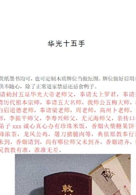 《罗金华光十五手》电子版非视频💰5