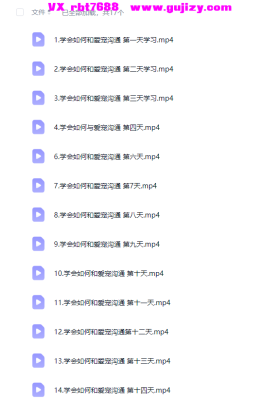 动物沟通--学会如何和爱宠沟通视频17集（何漫漫）💰5