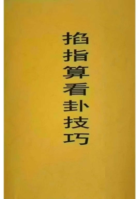 一掌金《掐指算看卦技巧》💰5