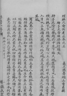 《经脉穴俞新考正》张山雷 民国版本💰5