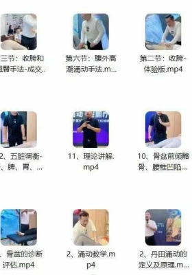 2025王红锦丹田涌动脏腑疗愈体外高潮26节视频课程💰5