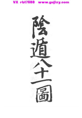 《鲍氏阴阳遁八十一图》奇门遁甲秘传图谱💰5