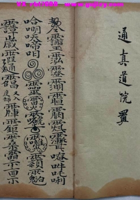 《通真道院符法》💰6