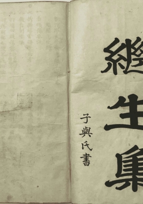 《继生集》清名醫子與氏编 清光绪四年手抄本💰5