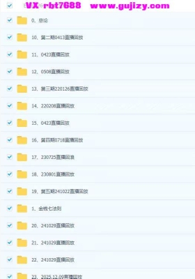 贺侨莉八字应用篇～金钱财富（贺侨莉老师）最新版129集 视频课💰5