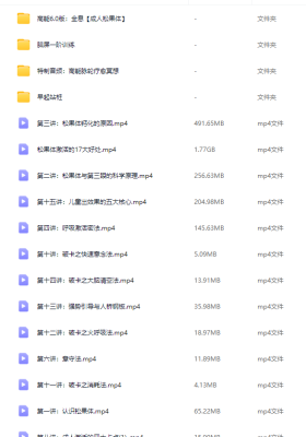 【松果体课程】全息成人松果体激活超高能6.0版视频课💰5