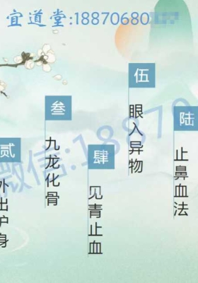 宜道堂 天医祝由术福利课一节视频+课件 💰5