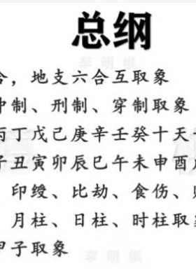 德棋八字象法核心论命思路深度点窍应用💰5