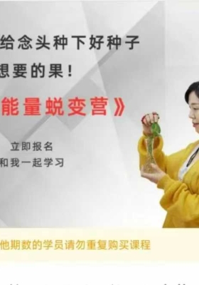 【心想事成课】种子能量蜕变营  用29天给念头种下好种子结出你想要的果29集音频课💰5