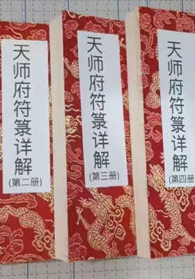 《天师府符箓详解》四册彩色高清打印版💰5