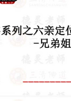 德灵《巧学八字系列之六亲定位-夫妻父母兄弟子女专题》4本合集💰5