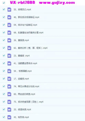 张菁蓉—零基础学舌诊75讲💰5