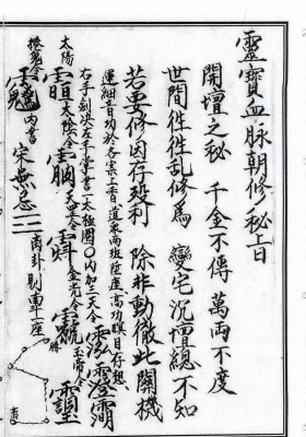 《灵宝血脉朝修（黑白版）》💰5