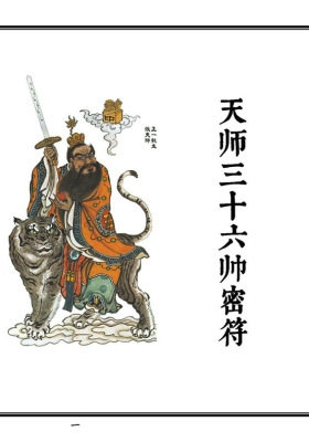 《天师三十六帅密符》重新排版彩色打印版💰5
