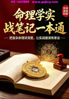 《命理学实战笔记一本通》基础到实战，命理大师必备好书💰5