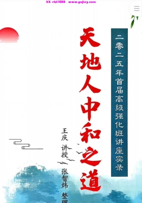 王庆《天地人 高级强化班》资料210页💰5