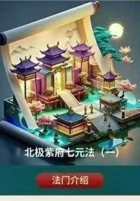 尚渊《北极紫府七元法》第1期 视频➕课件💰5
