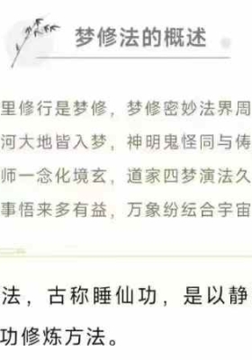 《道家梦修秘法》视频15集💰5
