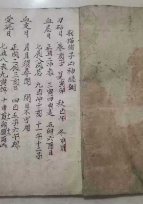 《求嗣造作选择秘法》道家秘法古籍💰5