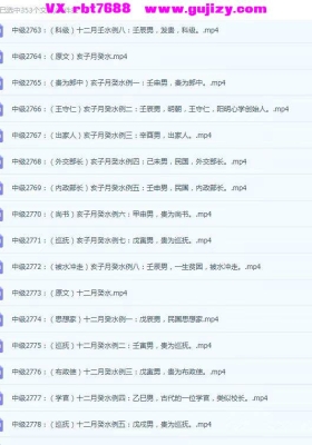 吕老师《八字实战中级第八章》353集 实战干货 视频合集💰5