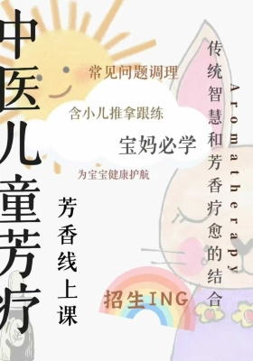 【中医芳疗】中医儿童芳香疗法课程24集视频💰5