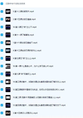 超级读心术教你瞬间识人术掌控人际交往的瞬间16集视频💰5