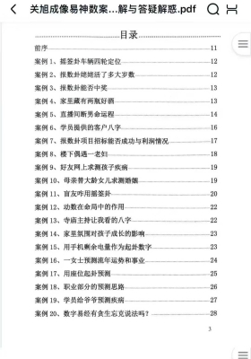 像易神数案例精解与答疑解惑pdf 关旭成老师电子版💰5