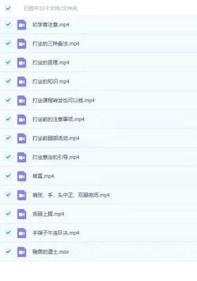 打坐 养生，养身延寿、开智增慧（永久观看）13集视频课💰5