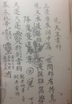 《变神秘诀 先天呈书科》💰5