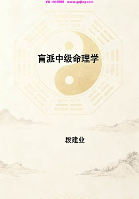 段建业《盲派中级命理学》💰5