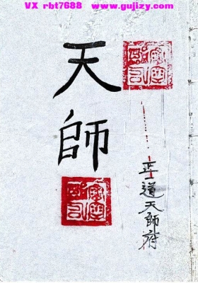 《正一天师府符法文》正一道天师府符秘💰5