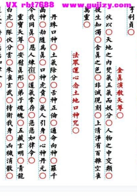 《道经杂咒》经杂咒道友巡山小二 高清排印母版💰5