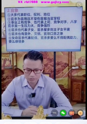 李晋宇-四柱十神详解职业及空亡细论一集视频课💰5