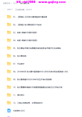 张文勇资料合集大全💰10