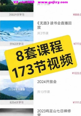 【禅修】王了了禅修营全套课程💰8