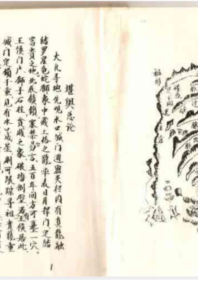 康田基地理手抄秘本 ￥5