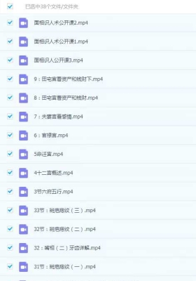 严启匀面相传承38集视频课💰5