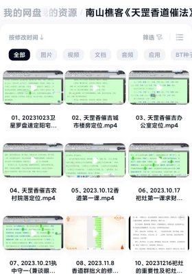 南山樵客《天罡香道催法》10集视频￥5