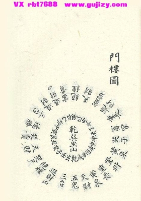《杨公门楼经》杨公真传  清代民间名师王野渔抄本💰5