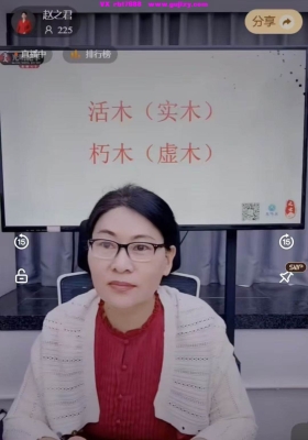 赵之君-八字活木朽木一集长视频课💰5