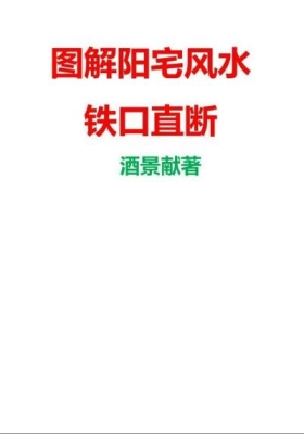 酒景献一宅断《阳宅铁口直断案例图解》图解阳宅风水铁口直断180多个精华案例💰5