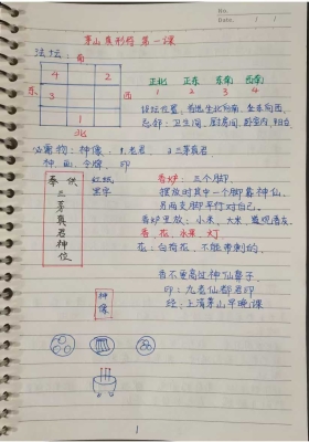 顾海东茅山道家笔记《茅山上清灵符 茅山真形符》￥5