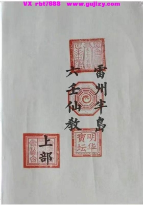 雷州一脉仙教《雷州坛六壬仙法》雷州半岛六壬仙教💰5