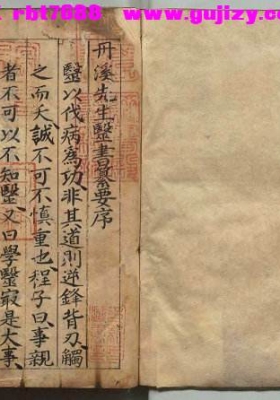 《丹溪先生医书纂要》💰5