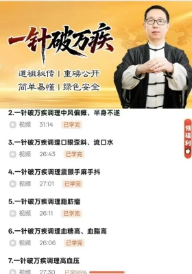 【王哲】一针破万疾💰5